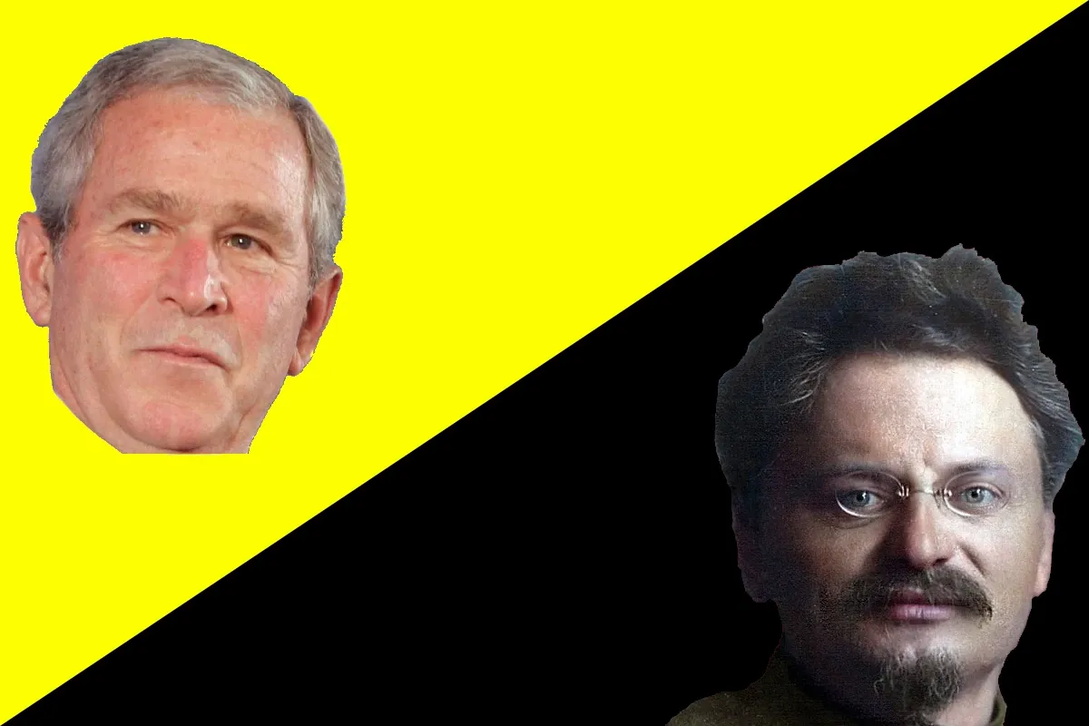 Bush, Trotsky, deux doctrines, même combat
